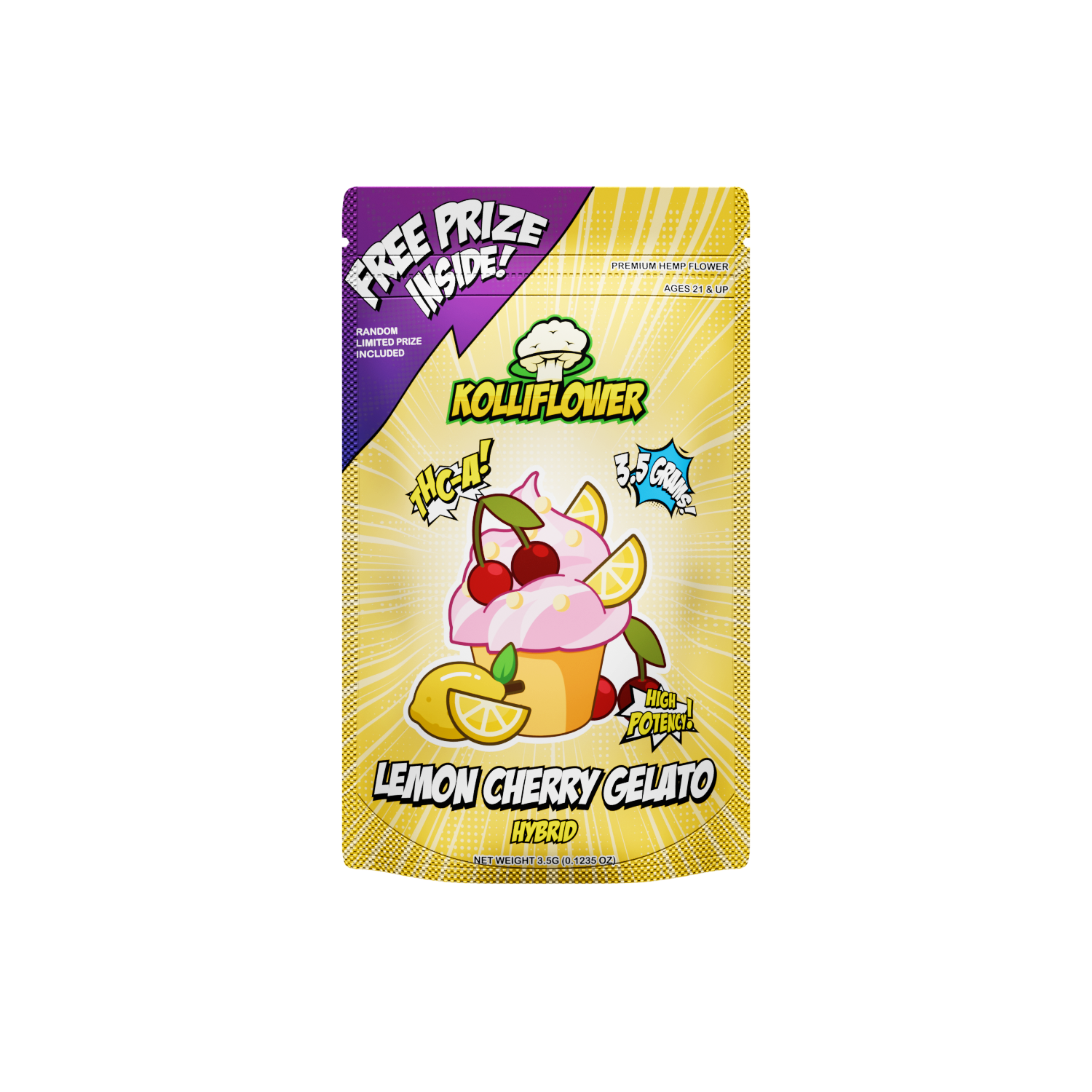 Lemon Cherry Gelato