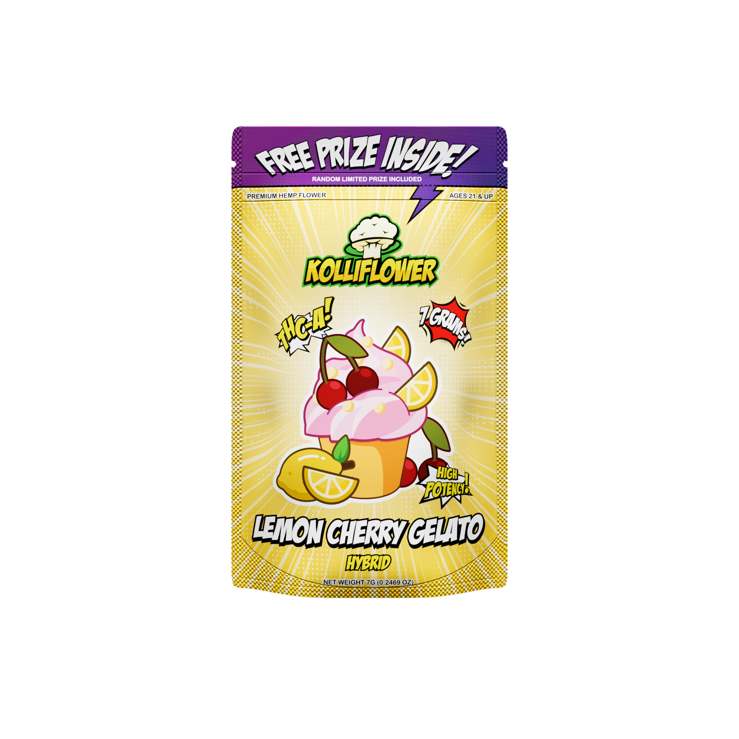 Lemon Cherry Gelato